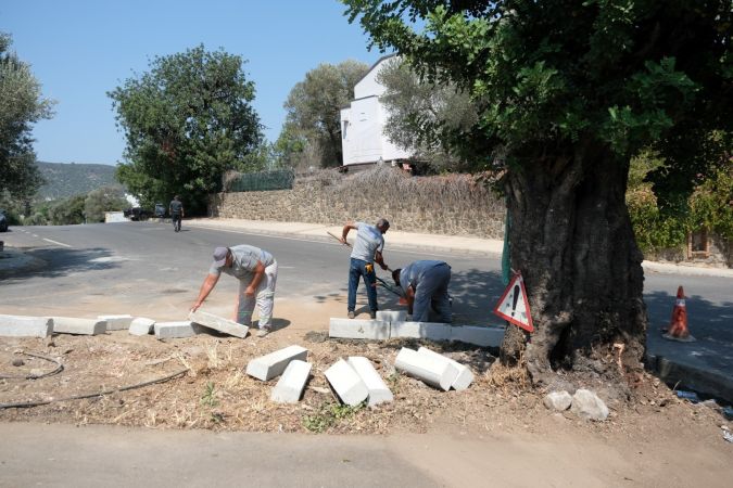 Temizlik seferberliği Bodrum Torba’da devam etti