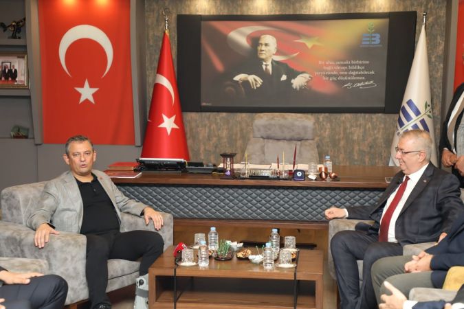 CHP Lideri Özgür Özel Edremit’te