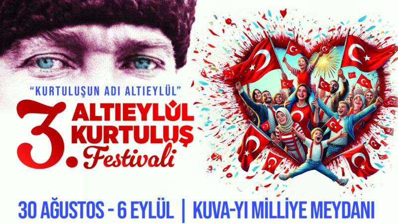 Altıeylül Belediyesi'nden coşku dolu 8 günlük Kurtuluş Festivali