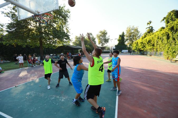 Genç sporcular Zafer Turnuvası’nda bu kez basketbol için yarıştı