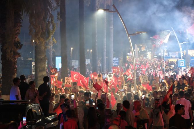 30 Ağustos Zafer Bayramı Bodrum’da coşkuyla kutlandı