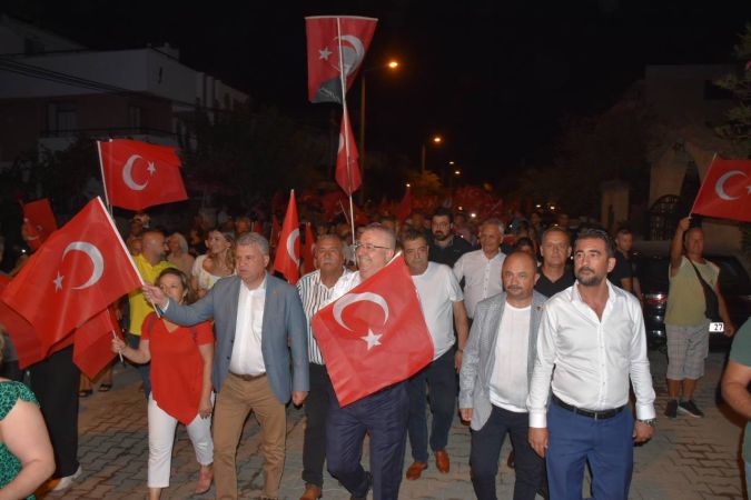 30 Ağustos Zafer Bayramı Edremit'te coşkuyla kutlandı