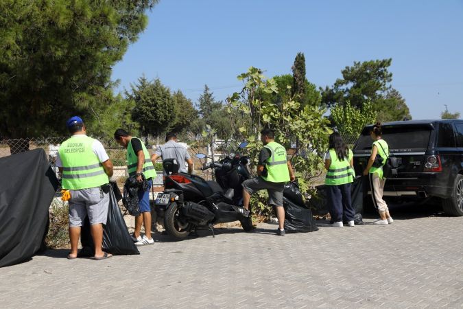 Bodrum Mumcular’da temizlik seferberliği