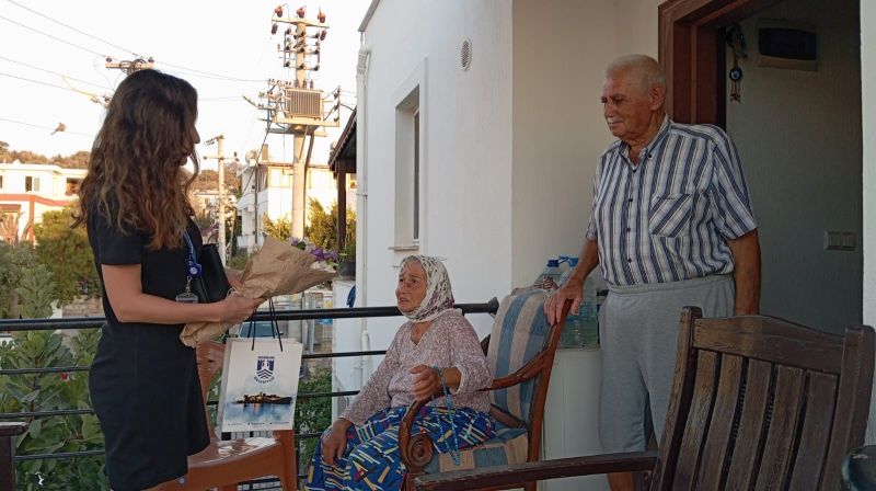 Bodrum'un Belediye Ekiplerinden Zabıta Haftasına özel ziyaretler