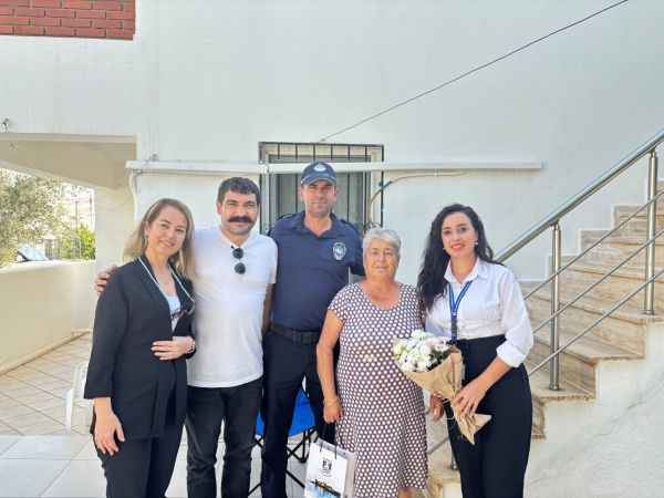 Bodrum'un Belediye Ekiplerinden Zabıta Haftasına özel ziyaretler