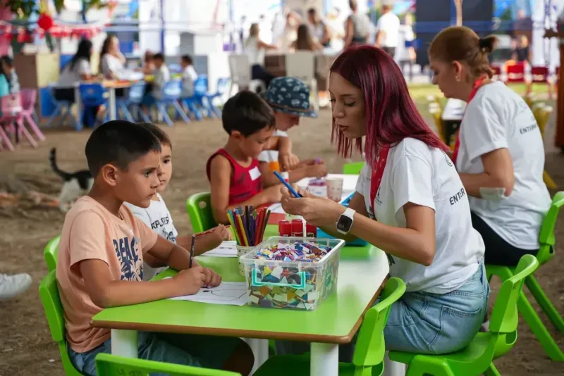 Fuarda kaybolma korkusu Çocuk Kulübü ile tarihe karıştı