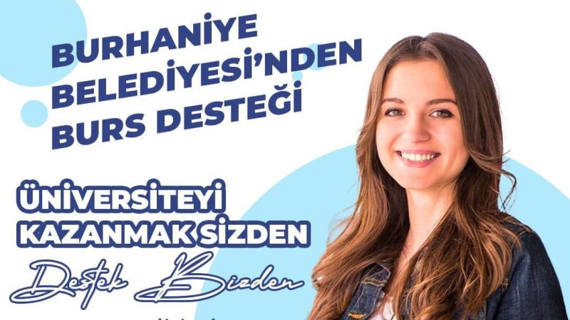 Burhaniye Belediyesi’nden üniversitelilere burs desteği