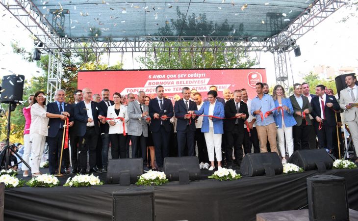 CHP Genel Başkanı Özgür Özel Bornova’da