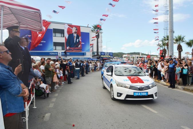 Ayvalık’ta Düşman İşgalinden Kurtuluşun 102. yılı coşkusu