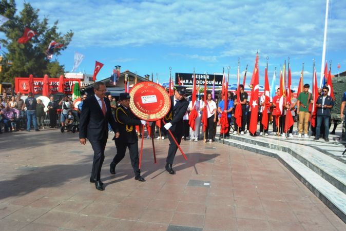 Ayvalık’ta Düşman İşgalinden Kurtuluşun 102. yılı coşkusu