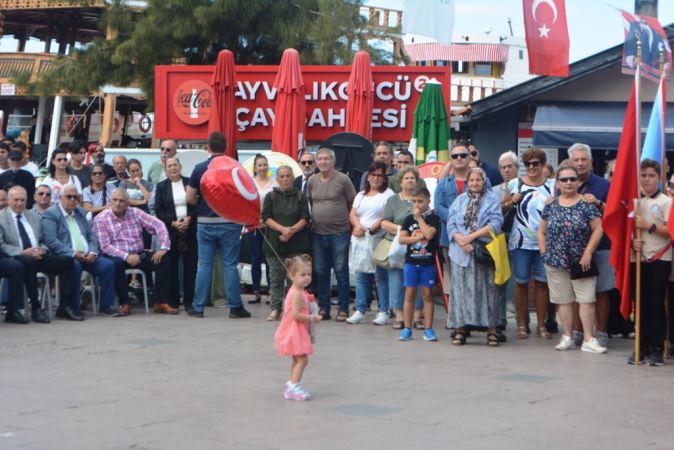 Ayvalık’ta Düşman İşgalinden Kurtuluşun 102. yılı coşkusu