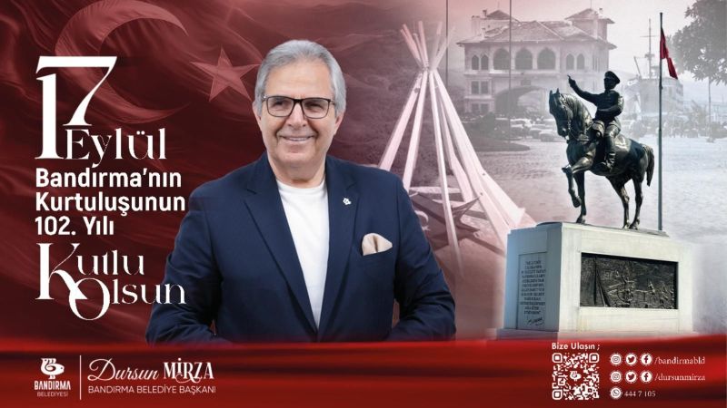 Başkan Mirza'dan Kurtuluş mesajı