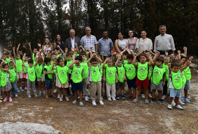 Geleceklerini yeşertecek tohumları doğayla buluşturdular