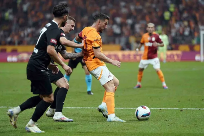 Trendyol Süper Lig: Galatasaray: 3 - Gaziantep FK: 1 (Maç sonucu)