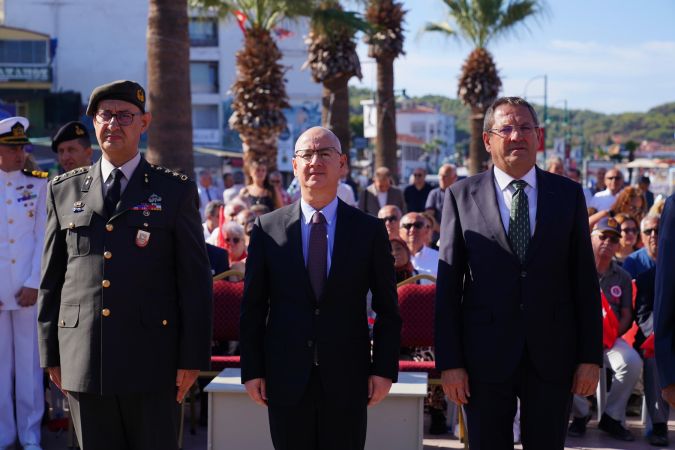 Ayvalık’ta Gazilere anlamlı tören