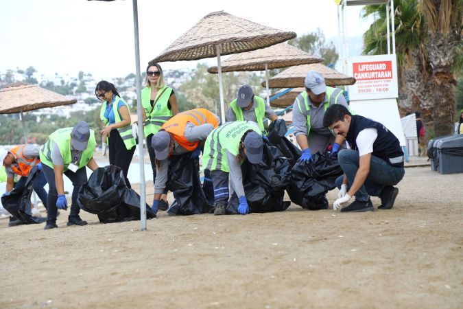 Bodrum'da Dünya Temizlik Günü’nde seferberliğe devam