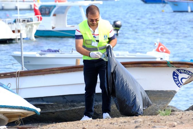 Bodrum'da Dünya Temizlik Günü’nde seferberliğe devam