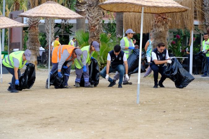 Bodrum'da Dünya Temizlik Günü’nde seferberliğe devam