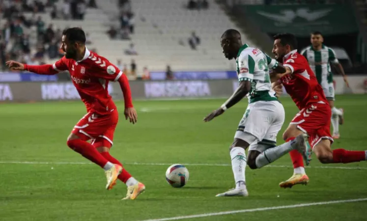 Konyaspor: 0 - Sivasspor: 0 (Maç sonucu)