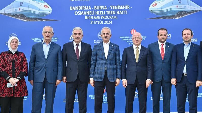 Bursa-İstanbul 1 saat 15 dakikaya, Bursa-Ankara 2 saat 15 dakika düşüyor