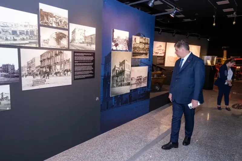 Başkan Tugay’dan “Yanık Yurt” ziyareti