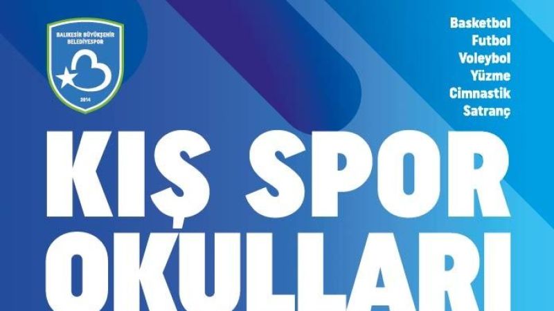 Balıkesir'in Kış Spor Okulları minik yetenekleri bekliyor