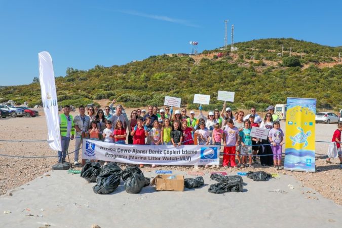 Bodrum Gerenkuyu’da Marine Litter Watch etkinliği