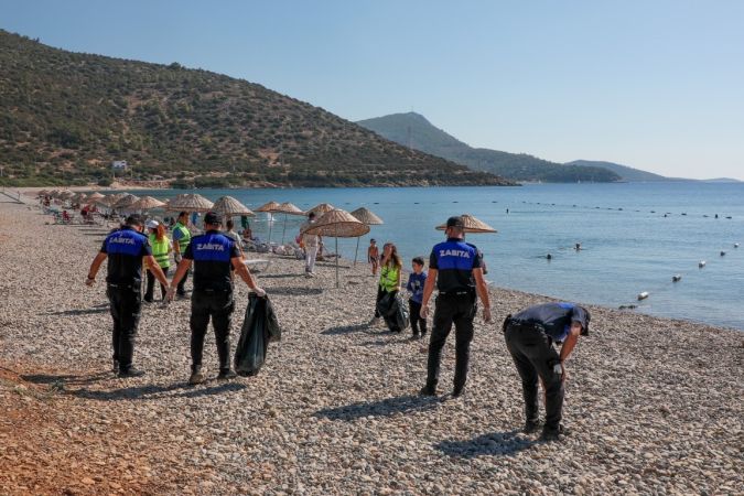 Bodrum Gerenkuyu’da Marine Litter Watch etkinliği