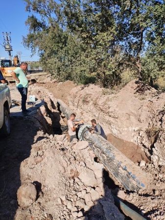 Ayvalık’ta BASKİ hem faciayı önledi hem de bir taşla üç kuş vurdu