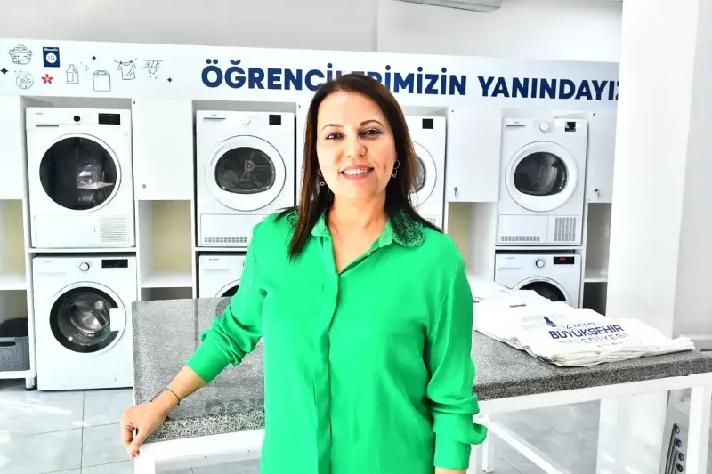 Büyükşehir’den öğrencilere çamaşırhane ve nakliye hizmeti