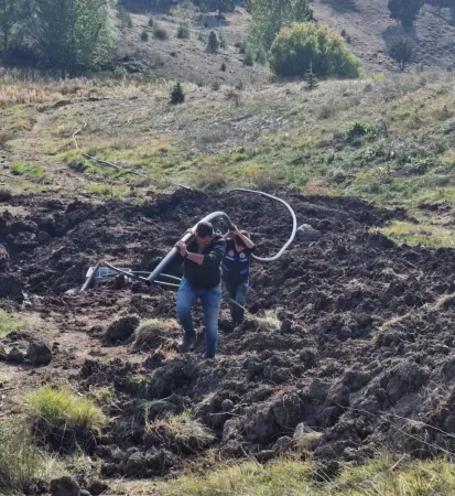 Başkan Aras söz verdi, Seydikemer Çobanisa’da su sıkıntısı ortadan kalktı