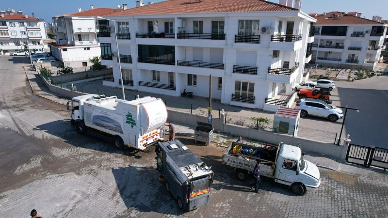 Ayvalık’ta bölgesel detaylı temizlik