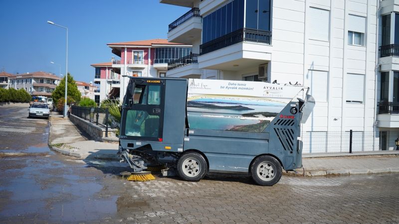 Ayvalık’ta bölgesel detaylı temizlik