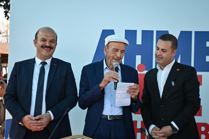 Ahmet Akın, Halk Günleri kapsamında İvrindililerle buluştu