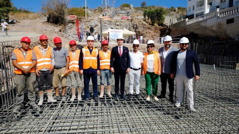 Bodrum Belediyesinden yedinci Anaokulu, Saadet Canbaz Anaokulunun temeli atıldı