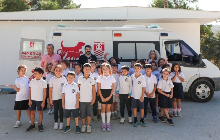 Bodrum'da Hayvanları Koruma Günü’nde anlamlı ziyaret