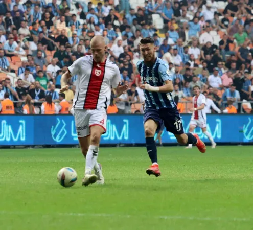 Samsun geriden gelip kazandı.. Adana Demirspor: 1 Samsunspor: 3 