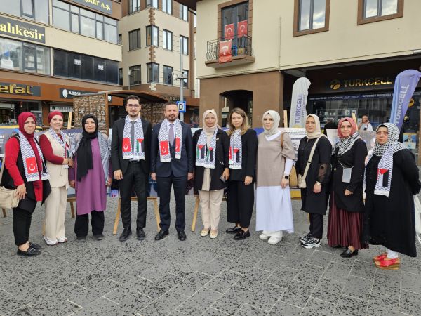 AK Parti Balıkesir'den İsrail'e sert tepki