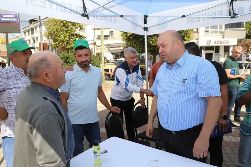 Başkan İbrahim Palaz Sarıköy’de Vatandaşların Sorunlarını Dinledi