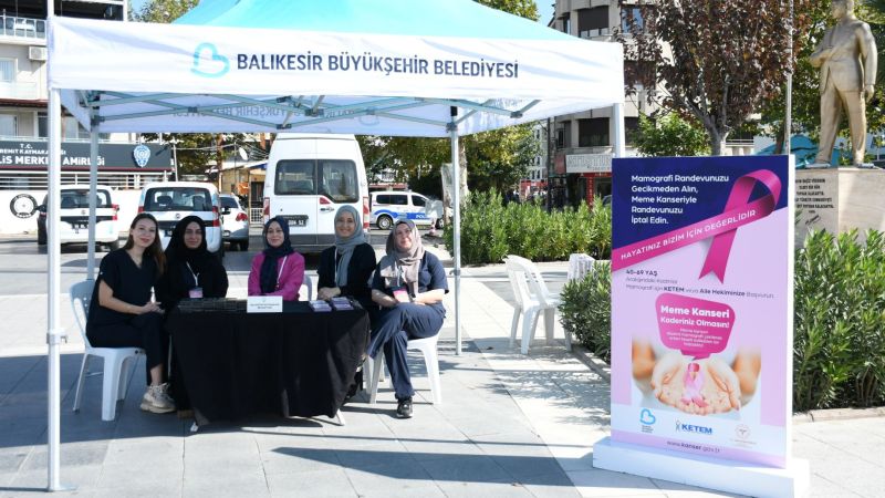 Büyükşehir sağlık farkındalığı için sahada ''Hayatınız bizim için değerli''