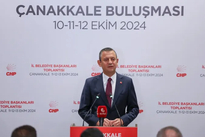 CHP Genel Başkanı Özel: 