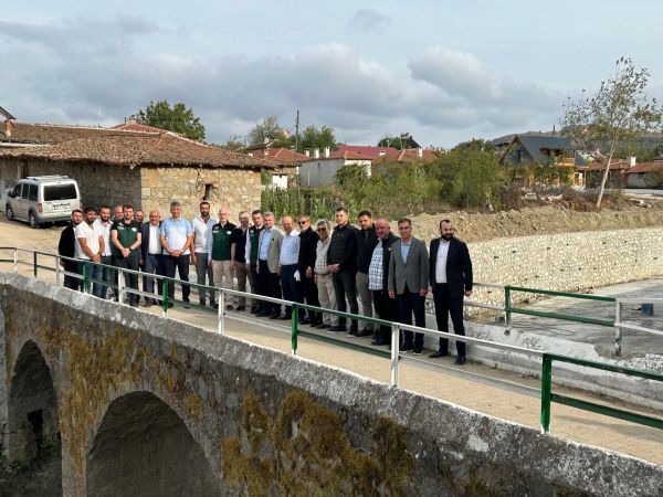 Canbey yerinde inceledi.. Armutalan ve Karabeyler projeleri tamamlanıyor