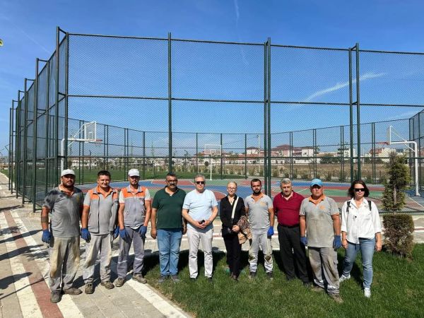 600 Evler Mahallesi Park Yapımı Tamamlandı