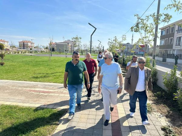 600 Evler Mahallesi Park Yapımı Tamamlandı