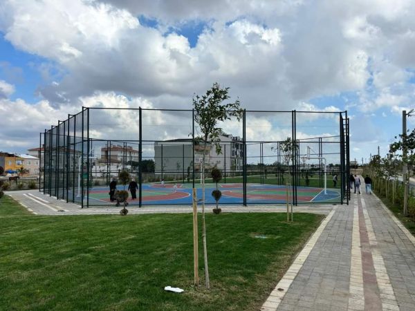 600 Evler Mahallesi Park Yapımı Tamamlandı