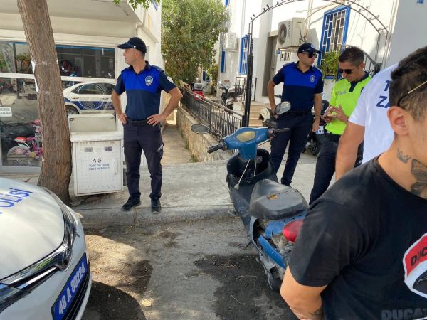 Bodrum Zabıtası ve Polisinden ortak çalışma