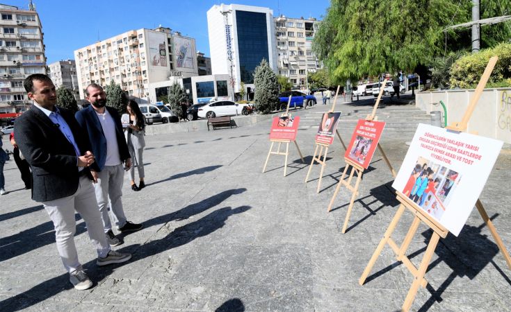 Bornova'da yoksullukla mücadele için farkındalık sergisi