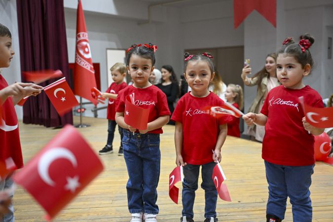 Çocuk Oyun ve Aktivite Merkezlerinde Cumhuriyet coşkusu