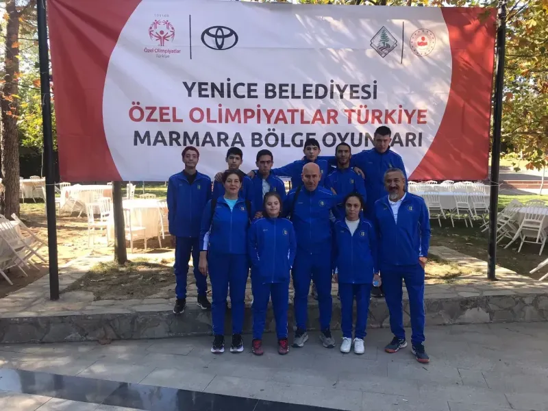 Edremitli Özel Sporcular Marmara Bölge Oyunları'ndan 12 Madalyayla Döndü