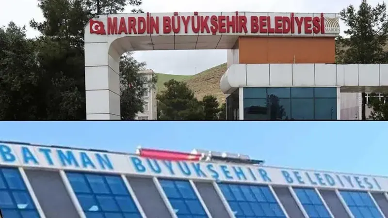 Son dakika tam 3 Belediyeye birden kayyum atandı..